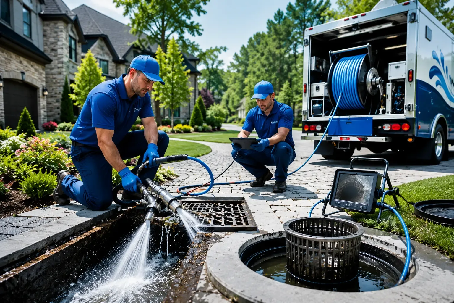 Local outdoor drain cleaning professionals in Tipton, KS